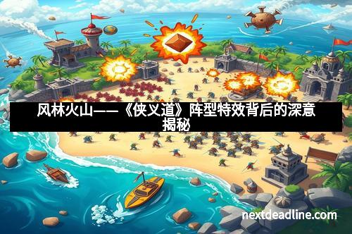 风林火山——《侠义道》阵型特效背后的深意揭秘 风林火山——《侠义道》阵型特效背后的深意揭秘