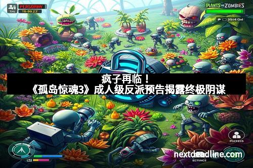 疯子再临!《孤岛惊魂3》成人级反派预告揭露终极阴谋 疯子再临!《孤岛惊魂3》成人级反派预告揭露终极阴谋